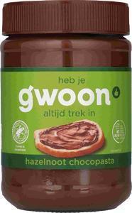 g'wooon Chocopasta hazelnoot (400g)
