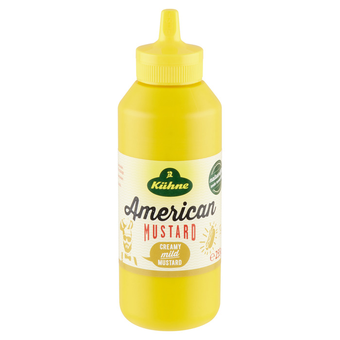 Kühne American Mustard Creamy Mild 255 g (255g)