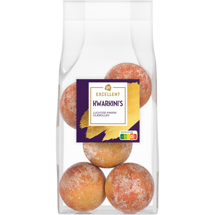 AH Excellent Luchtige kwarkini oliebol