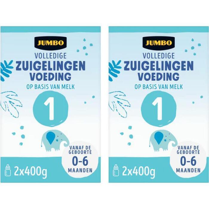 Jumbo Zuigelingevoeding Standaard 1 - 0-6 maanden  - bundel 1600g