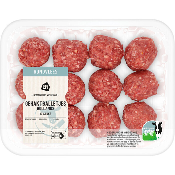 Hollandse runderballetjes (bak, 360g)