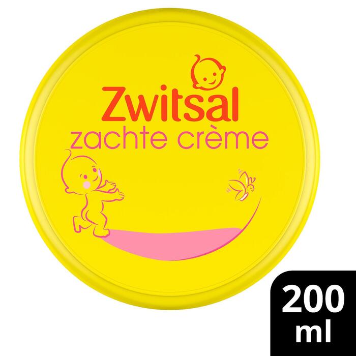 Zwitsal Baby zachte crème (Pot, 200ml)