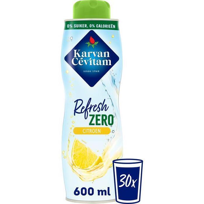 Karvan Cévitam Zero Citroen Siroop 600 ml (0.6L)