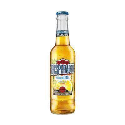Desperados Virgin 0,0% Alcoholvrij Bier Gearomatiseerd met Citrus Fles 330 ml (33cl)