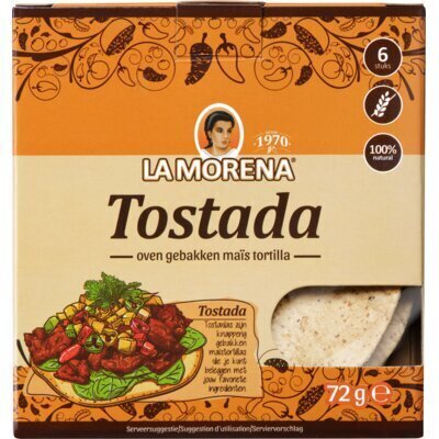 La Morena Tostada's van maïs (72g)