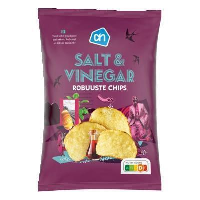 AH Robuuste chips zeezout en vinegar (150g)