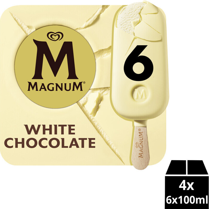 Magnum white (6 × 73.5g)