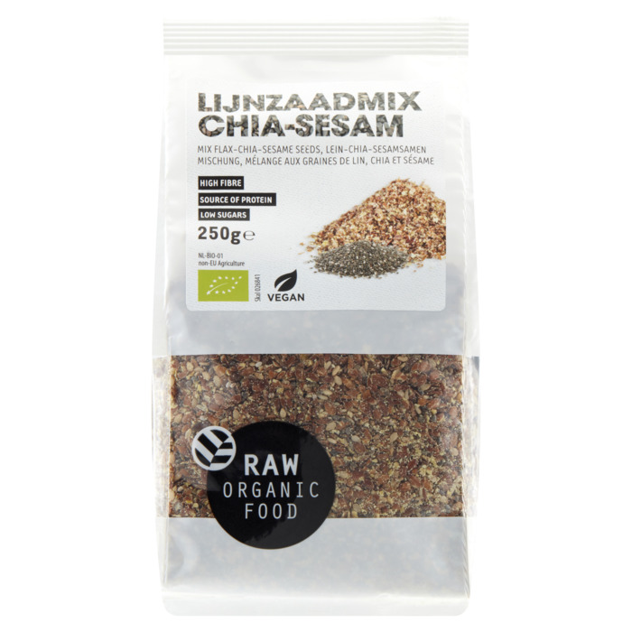 Lijnzaadmix chia sesam (Zak, 250g)