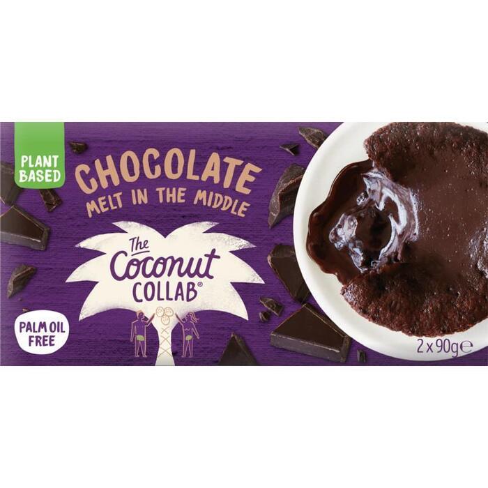 The Coconut Collab Chocolate melt in the middle puddings (180g)