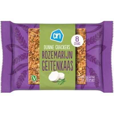 AH Dunne crackers rozemarijn geitenkaas (100g)