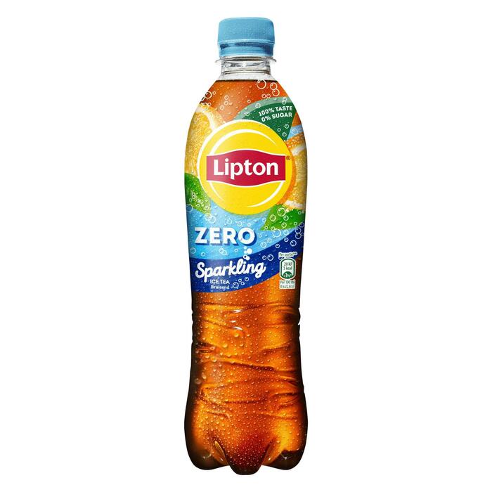 Lipton Ice Tea Sparkling Zero Sugar 500 ml (Fles, 0.5L)
