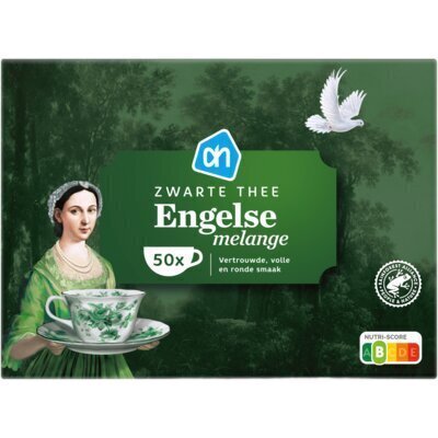 AH Zwarte thee Engelse melange 1 kop