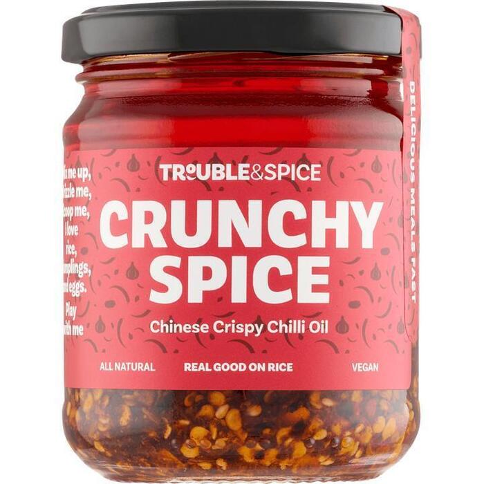 Trouble & Spice Crunchy Spice Chinese Crispy Chilli Oil 200 ml (200ml)