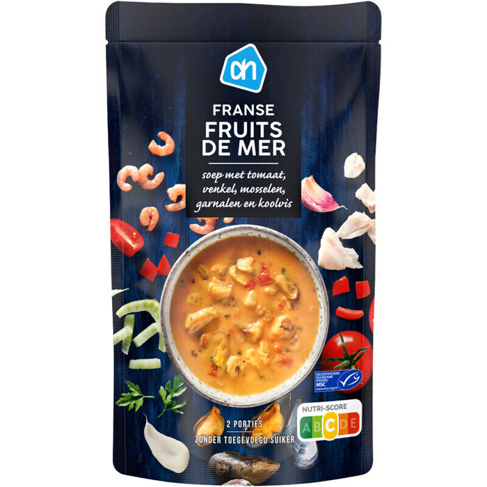 AH Franse fruits de mer soep (0.57L)
