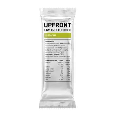 Upfront Choco Eiwitreep Pistache 50 g (50g)