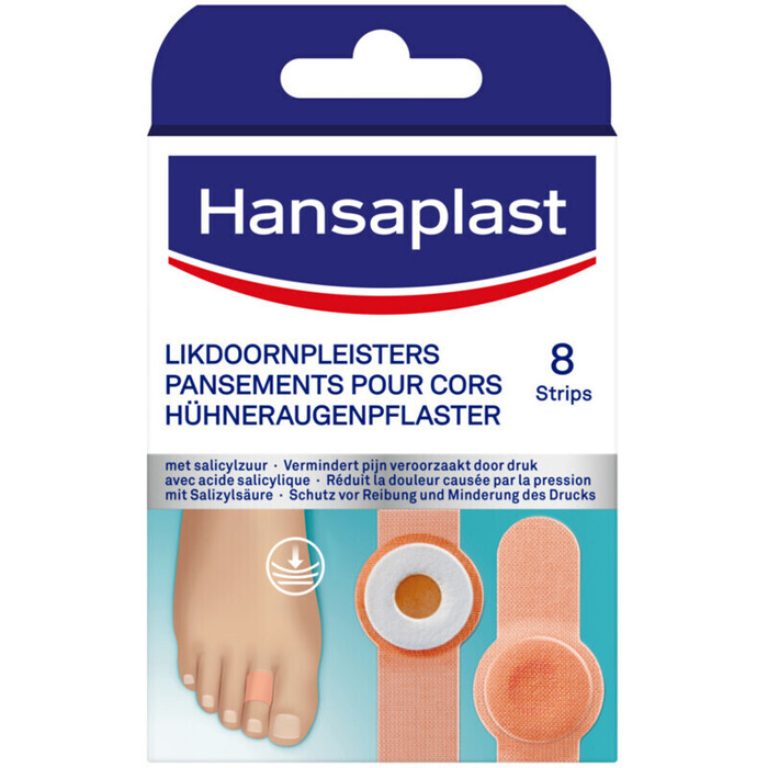Hansaplast Likdoornpleisters (8 st.)