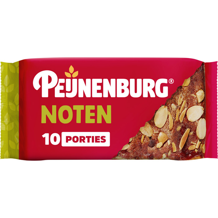 Peijnenburg ontbijtkoek noten ongesneden 337 g (337g)