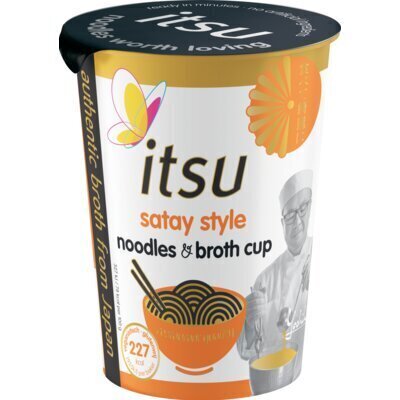 Itsu Noodles & broth satay style (67g)