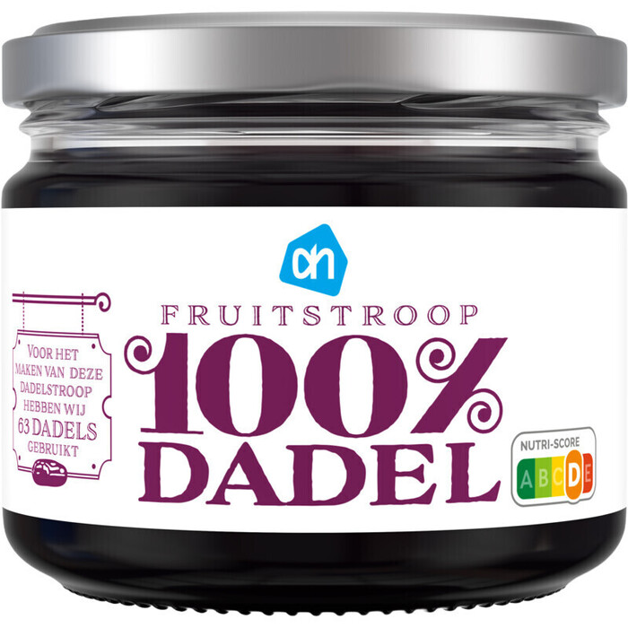 AH Fruitstroop 100% dadel (330g)
