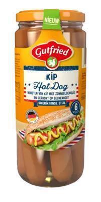 Gutfried Kip hot dogs (550g)