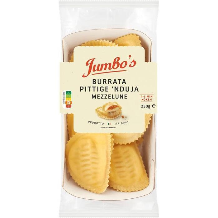 Jumbo's Mezzelune Burrata Pittige 'Nduja 250 g (250g)