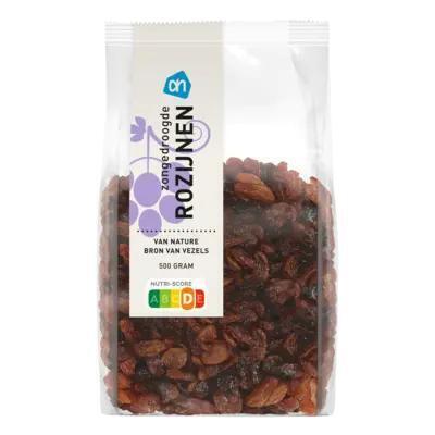 Rozijnen (zak, 500g)