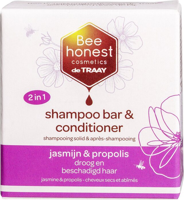 Shampoobar jasmijn & propolis (80g)