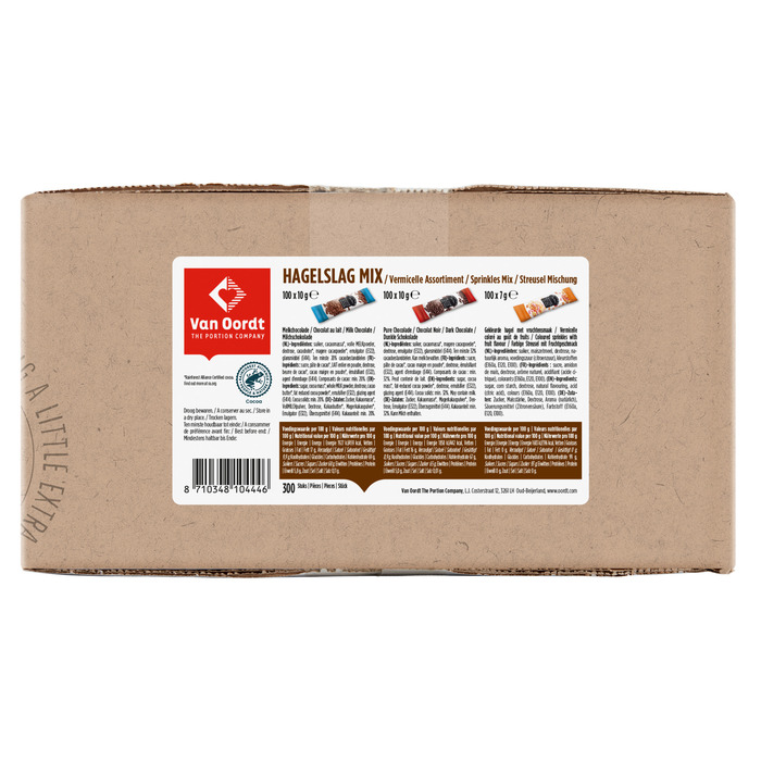 Van Oordt Strooisels hagelslagassortiment stick 7g/10 g e (300)