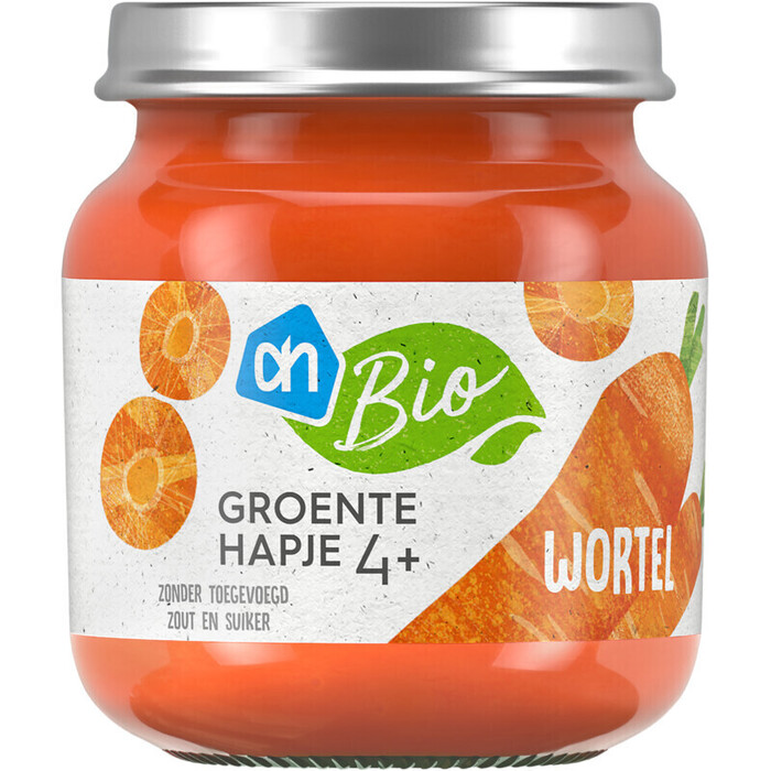 AH Biologisch Wortel 4m50 (125g)