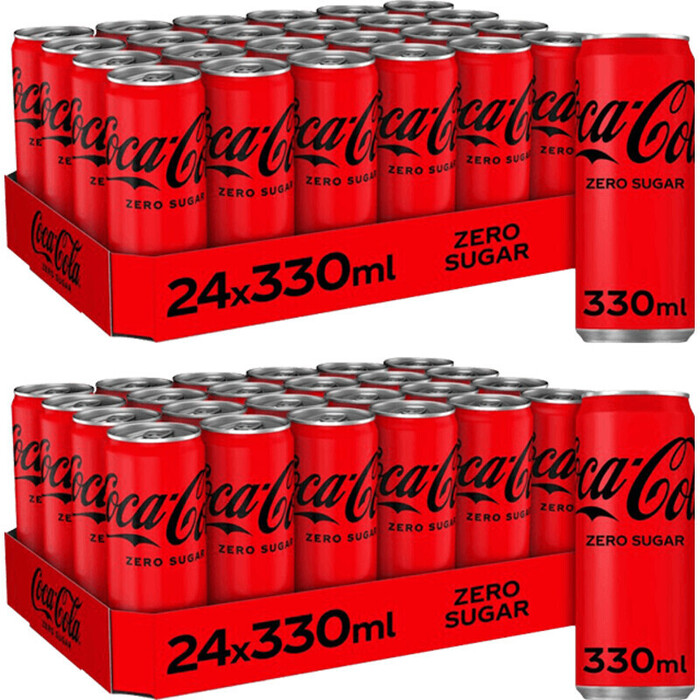 Coca-Cola Zero Sugar 2-tray pakket
