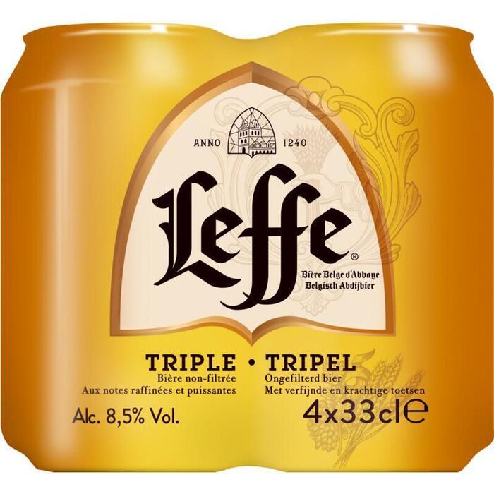 Leffe Tripel (rol, 4 × 33cl)