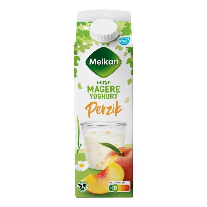 Magere Yoghurt met Perzik (Pak, 1L)