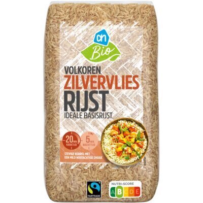 AH Biologisch Zilvervliesrijst (500g)