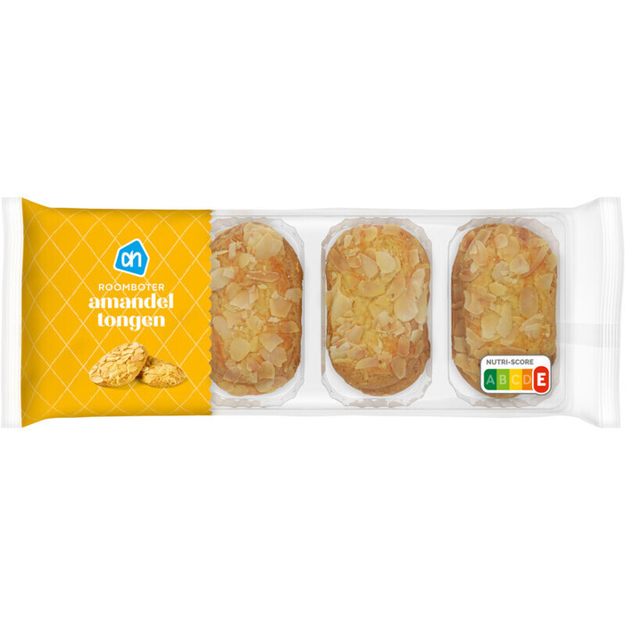 AH Roomboter amandeltongen (175g)
