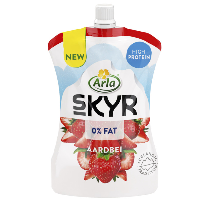 Arla Skyr Aardbei 0% vet 200 g (200g)