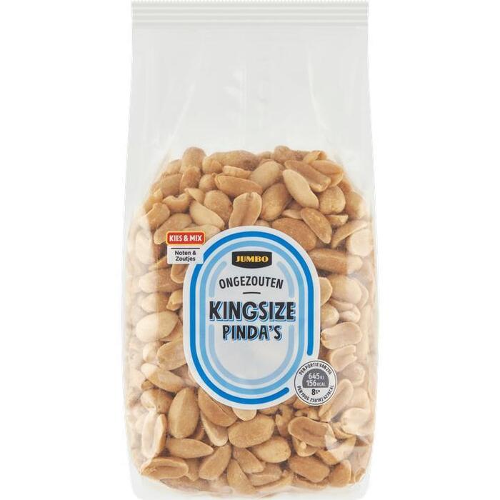 Jumbo Ongezouten Kingsize Pinda's 350 g (350g)