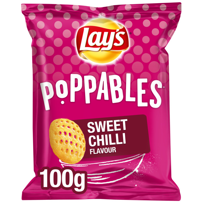 Lay's Poppables Sweet Chilli Chips 100 gr (100g)