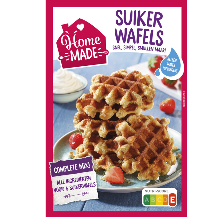 HomeMade Complete Mix voor Suikerwafels 300g (300g)