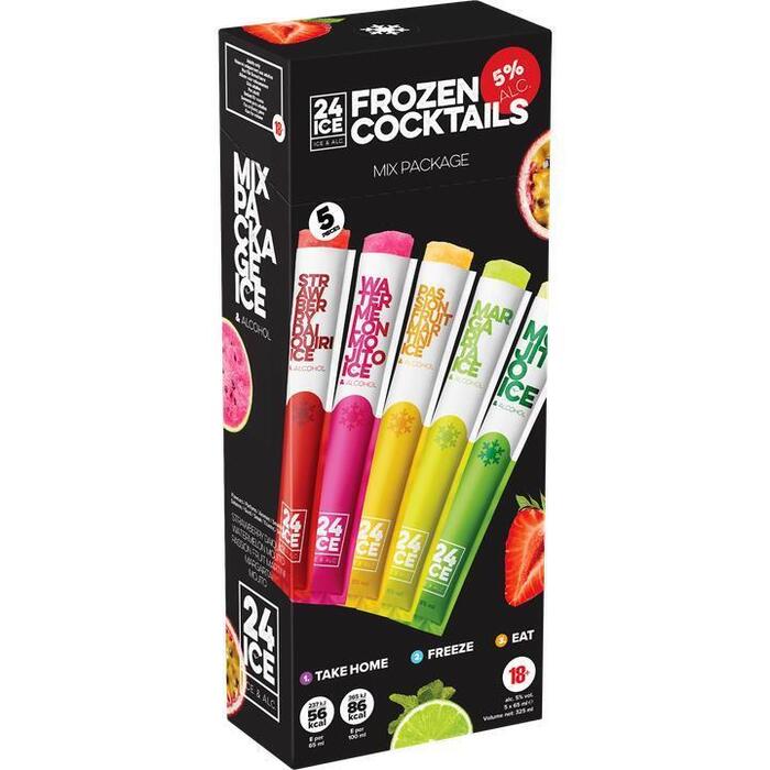 24ICE Frozen Cocktails Mix Package 325ML (32.5cl)