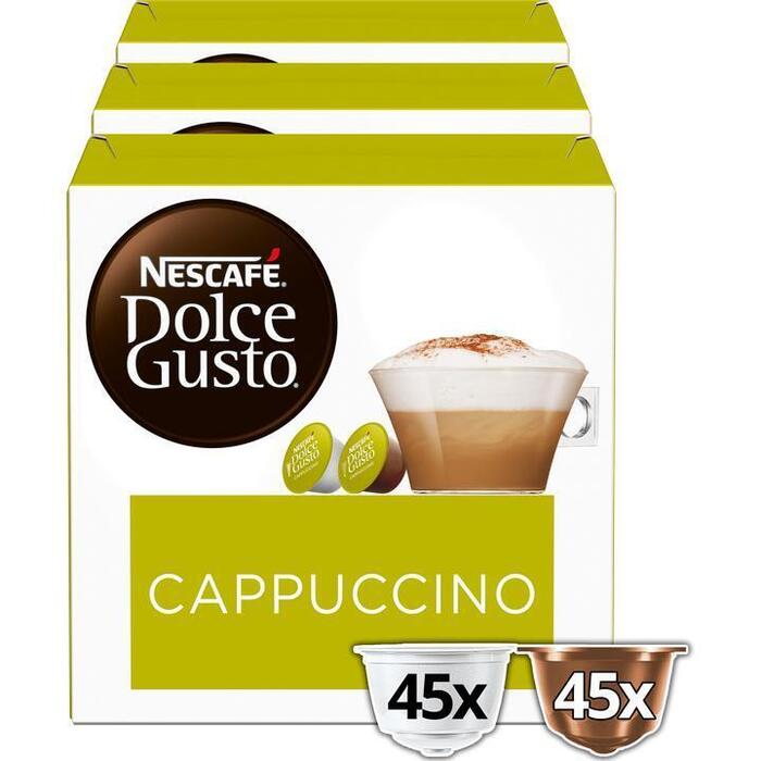 Nescafé Dolce Gusto Cappuccino Capsules 3 x 349,5 g (3 × 350g)