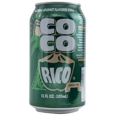 Coco Rico Coconut Soda 355 ml (Stuk, 35.5cl)