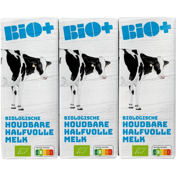 Houdbare halfvolle melk 3x200ml (0.6L)