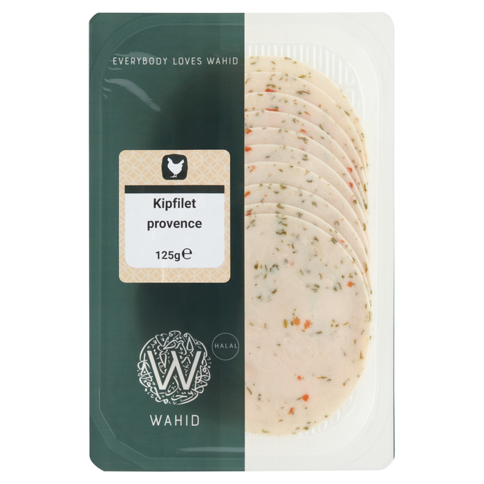 Wahid Kipfilet Provence 125 g (Stuk, 125g)