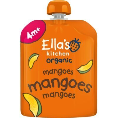 Ella's Kitchen Mango 4+ fruithapje (Zak, 70g)