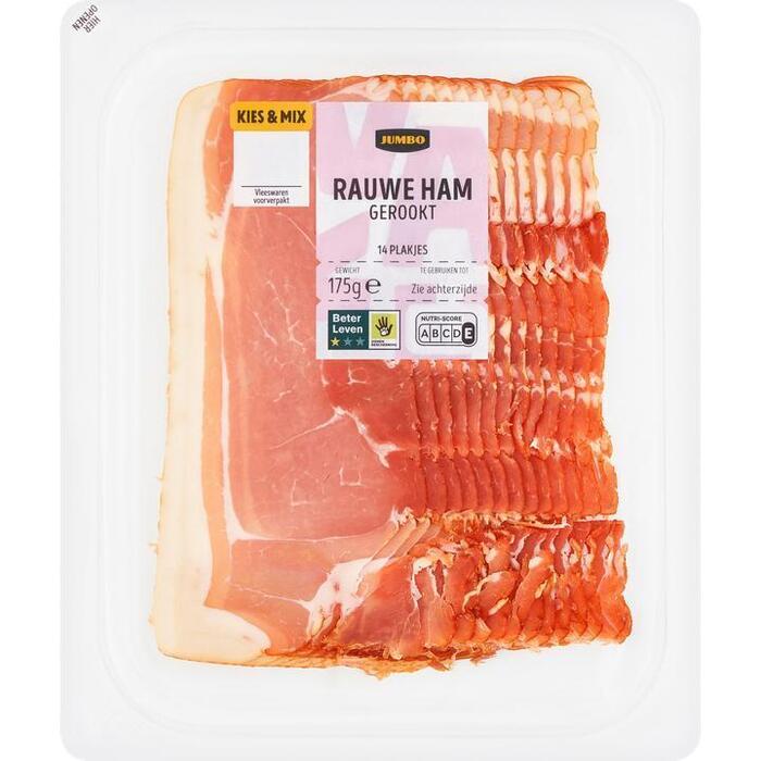 Jumbo Rauwe Ham Gerookt 175g (175g)