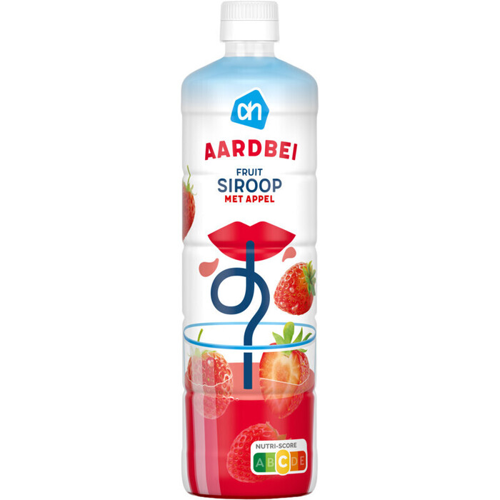 AH Siroop aardbei (0.75L)