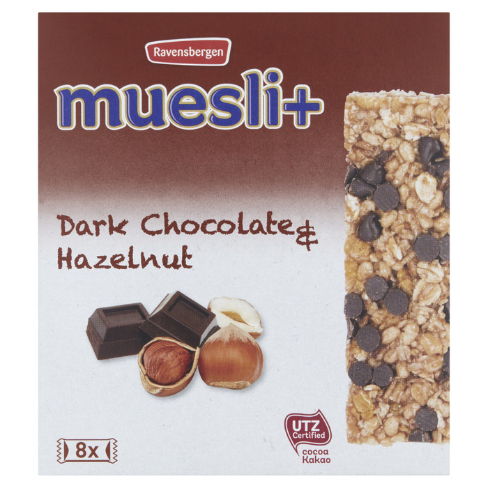 Chocolade hazelnoot (8 × 23g)