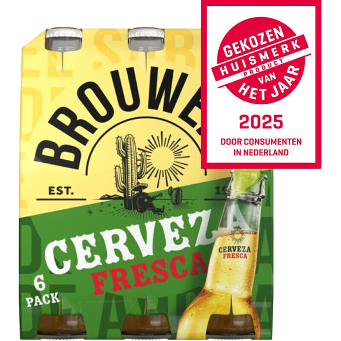 Brouwers Cerveza fresca 6-pack (6 × 33cl)