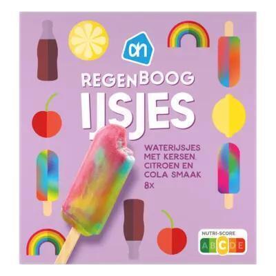 AH Regenboog ijsjes