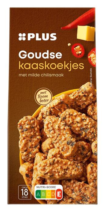 PLUS Kaaszzoutje gouda chili (Zakje, 75g)